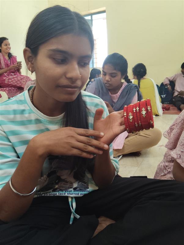 6 दिवसीय आर्टिफिशियल ज्वेलरी निर्माण विषय पर प्रशिक्षण  कार्यक्रम का आयोजन 