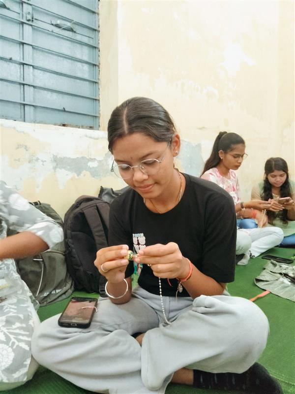 6 दिवसीय आर्टिफिशियल ज्वेलरी निर्माण विषय पर प्रशिक्षण  कार्यक्रम का आयोजन 