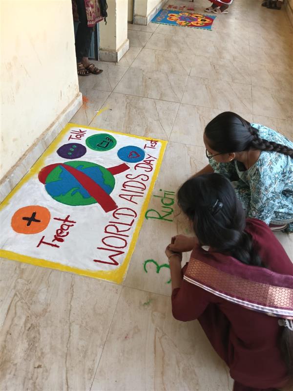रेड रिबन  क्लब का वार्षिक अभिमुखीकरण और विश्व एड्स दिवस पर कार्यक्रमों का आयोजन 