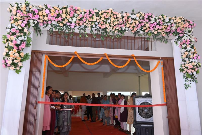  महाविद्यालय के नवीन भवन का लोकार्पण कार्यक्रम दिनांक 05 मार्च 2026 